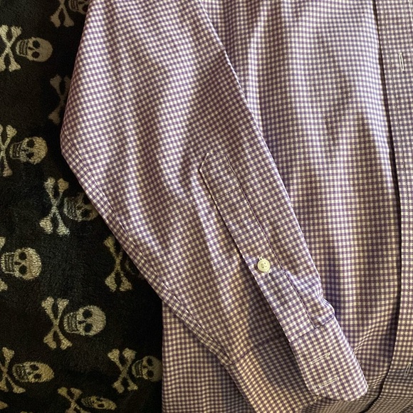 EXCELLENT CONDITION! Black Brown 1826 Men’s Dress shirt - Picture 3 of 4